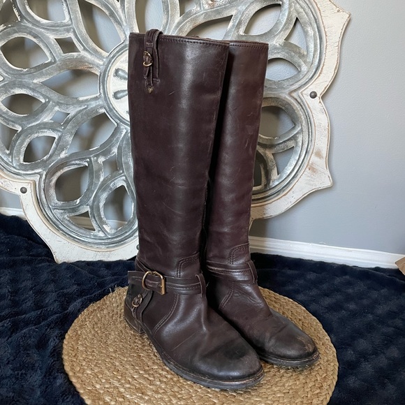 Vince Camuto Shoes - Vince Camuto Leather Riding Boots
